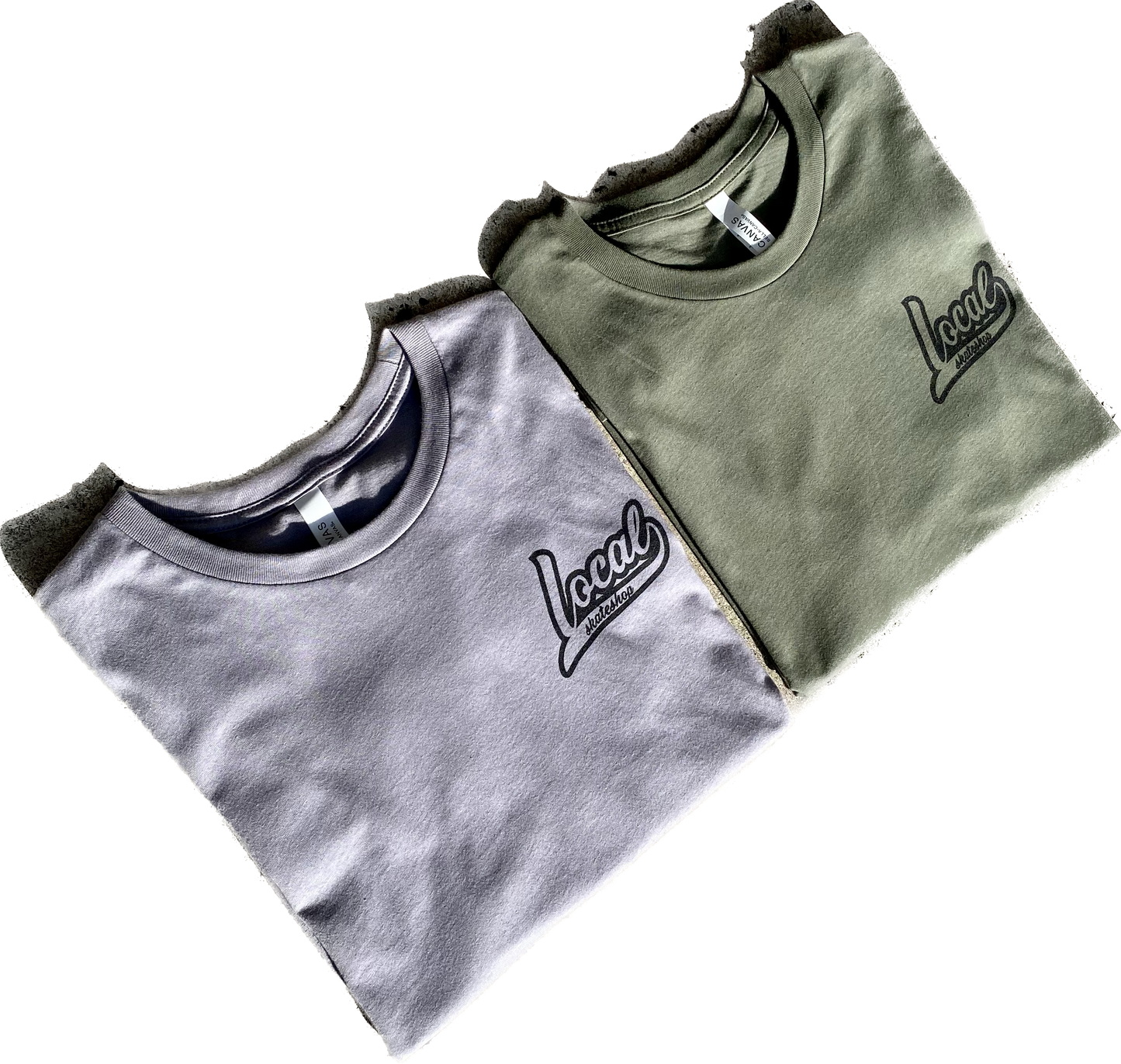 local athletic logo tees available in multiple colors & sizes.