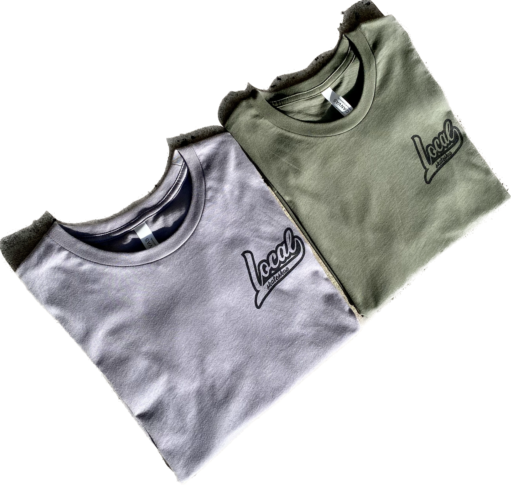 local athletic logo tees available in multiple colors & sizes.