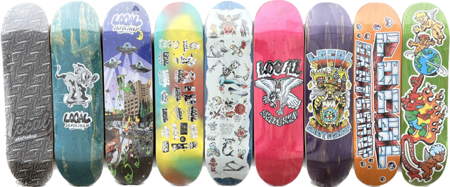 local skate shop. shop decks available in multiple graphics & sizes.