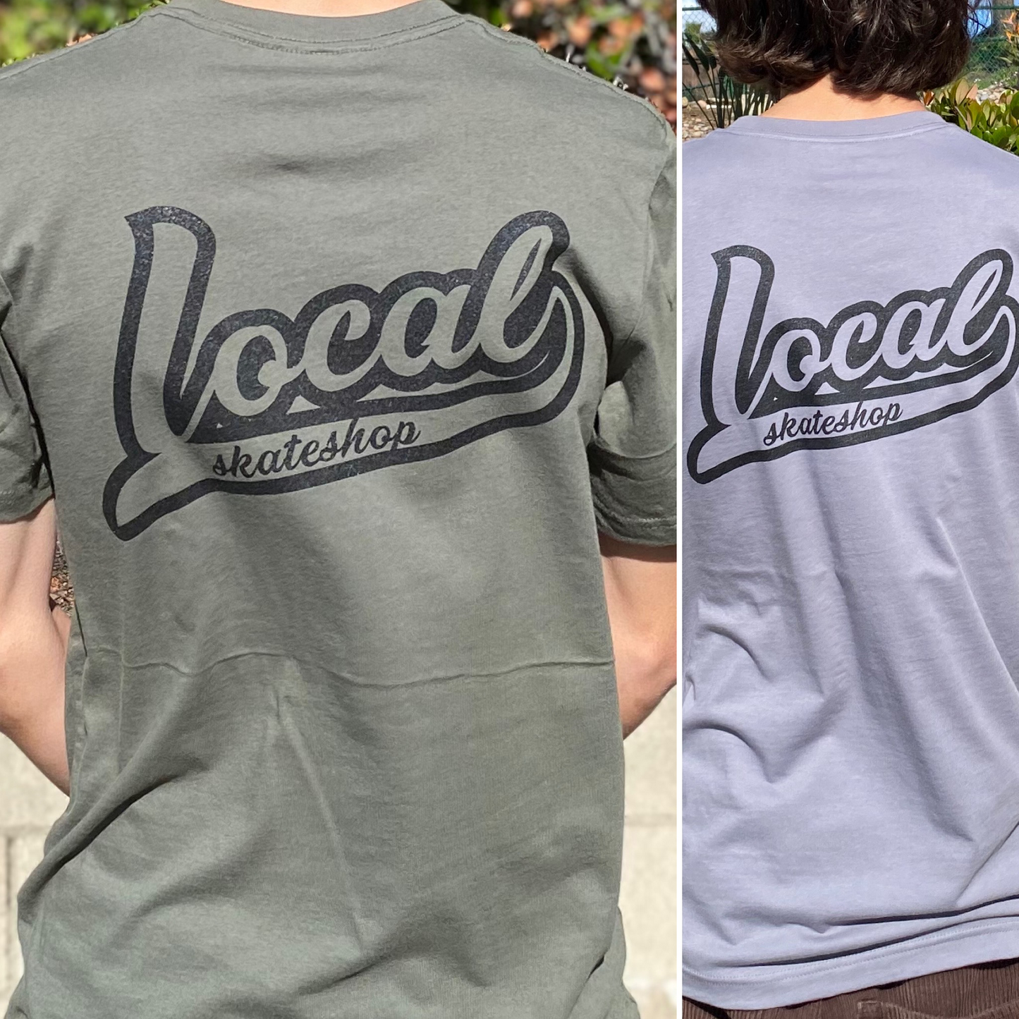 local athletic logo tees available in multiple colors & sizes.